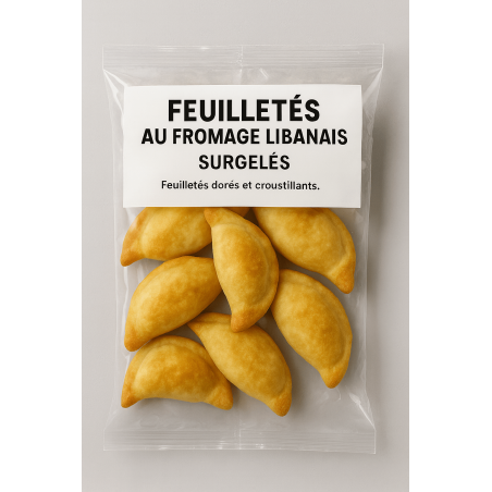 Surgelés libanais feuilletés au fromage